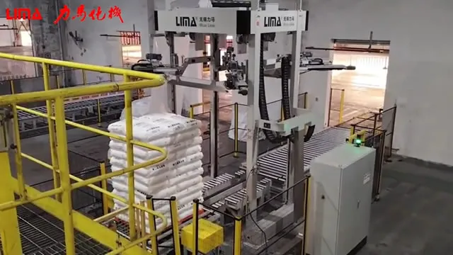 Máquina envolvedora de brazo giratorio automático para empresa petroquímica